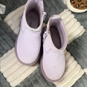 Cat & Jack Kids' Light Purple Rain & Snow Boots